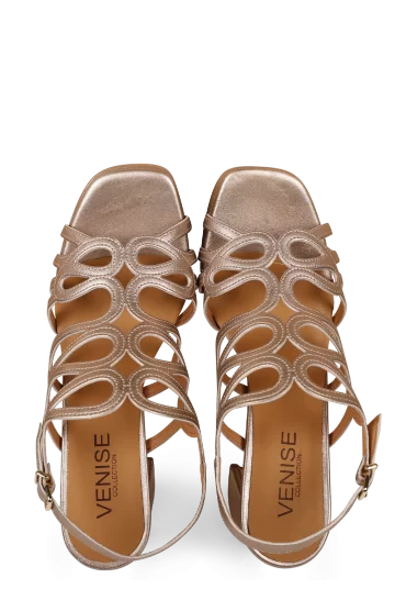 Heeled sandals VENISE...